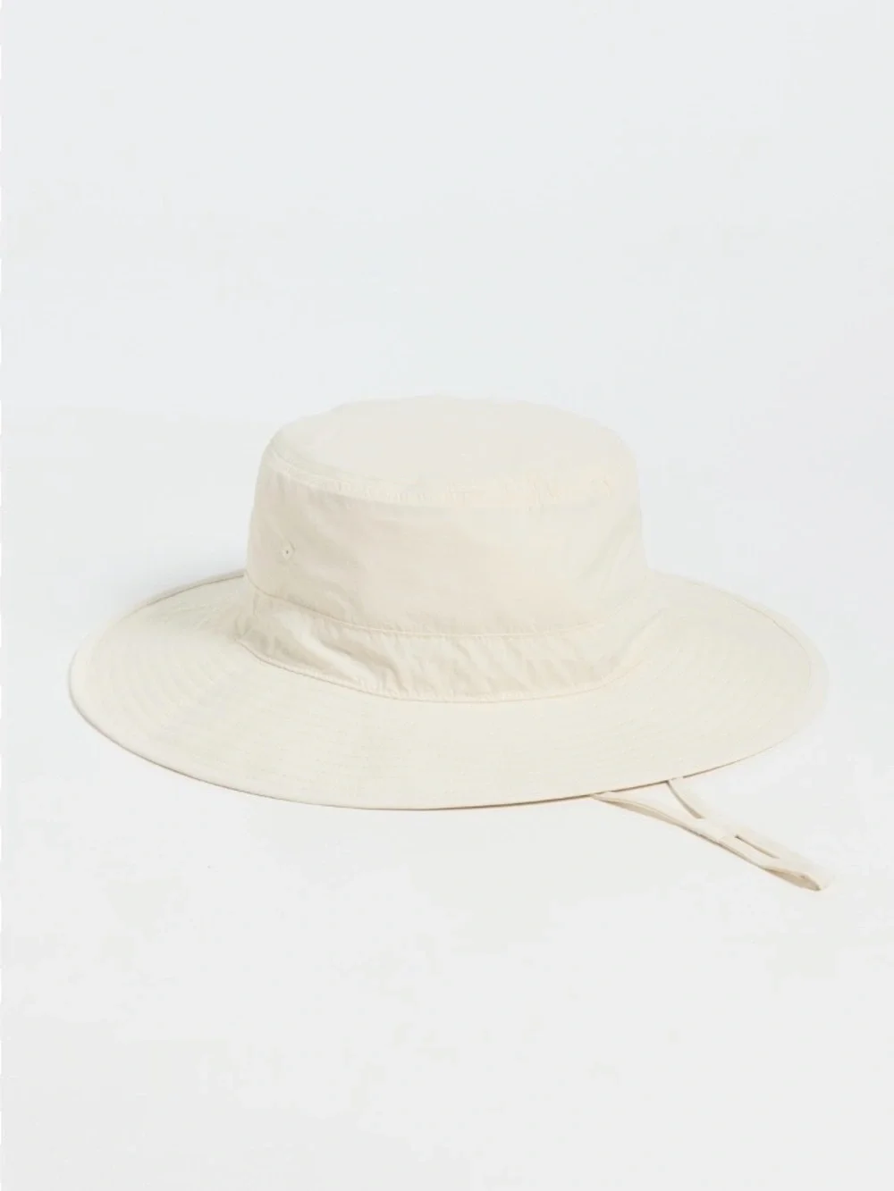 Hunza G Wide Brim Sun Hat in Off-White